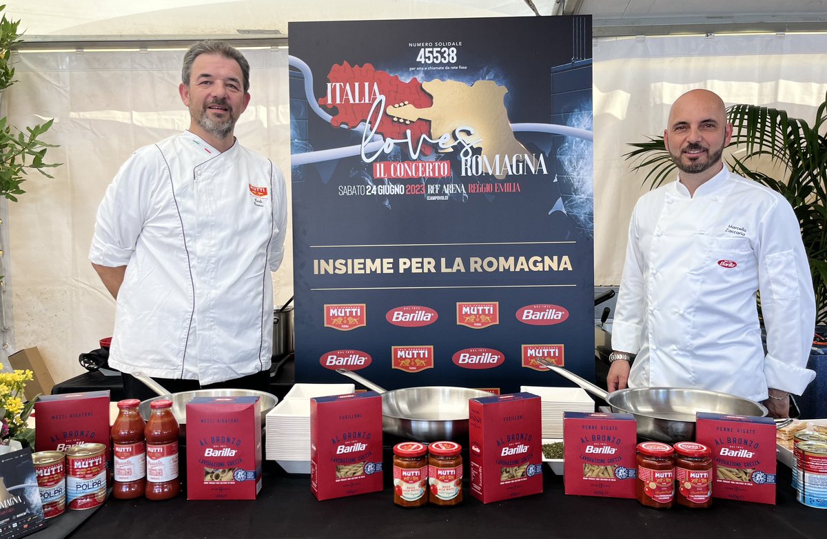 Mutti Pomodoro (@muttipomodoro) on Twitter photo Sempre dalla parte del nostro territorio. Insieme c'è più gusto! 🇮🇹
Vero, <a href="/barillagroup/">Barilla Group</a>?
#ItaliaLovesRomagna Sempre dalla parte del nostro territorio. Insieme c'è più gusto! 🇮🇹
Vero, <a href="/barillagroup/">Barilla Group</a>?
#ItaliaLovesRomagna