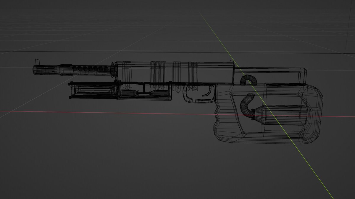 ScriptoxG's tweet photo. Post apocalyptic rifle - game ready ⚒️ #blender #cyclerender #rifle https://t.co/iEaC3lR6BH