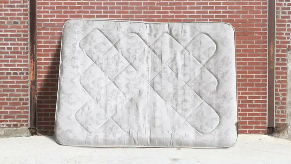 TheOnion's tweet photo. Man Grateful To Live In Society Where Mattress Disappears If Left On Sidewalk For A Couple Days https://t.co/xEz2CVGy2Z https://t.co/7pykXNeDp6