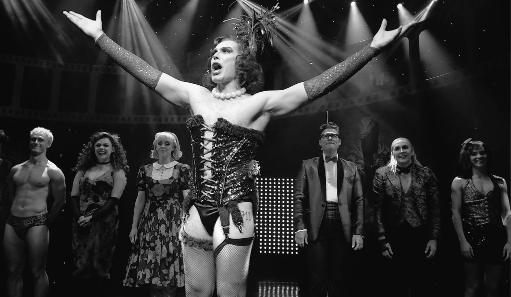 Listen closely -there's still(fleeting)time to run to @HallforCornwall &catch the last performance of the astounding @rockyhorroruk #rockyhororshow before it goes!! -starring the magnificent @stephenwebb1983 @Richardmeek @lavercombe et al!! 😃 #theatre #truro #Cornwall (📷 by me)