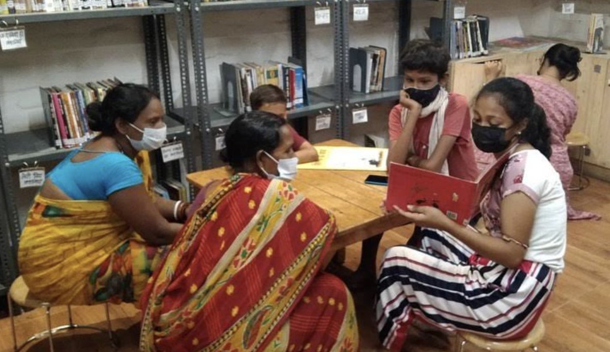 @CommunityLibPro Reason #3 to support the @CommunityLibPro annual fundraiser: we welcome and serve members of all ages, castes, religions, genders, classes and abilities-- all people have a #RightToRead 3/ milaap.org/fundraisers/su…