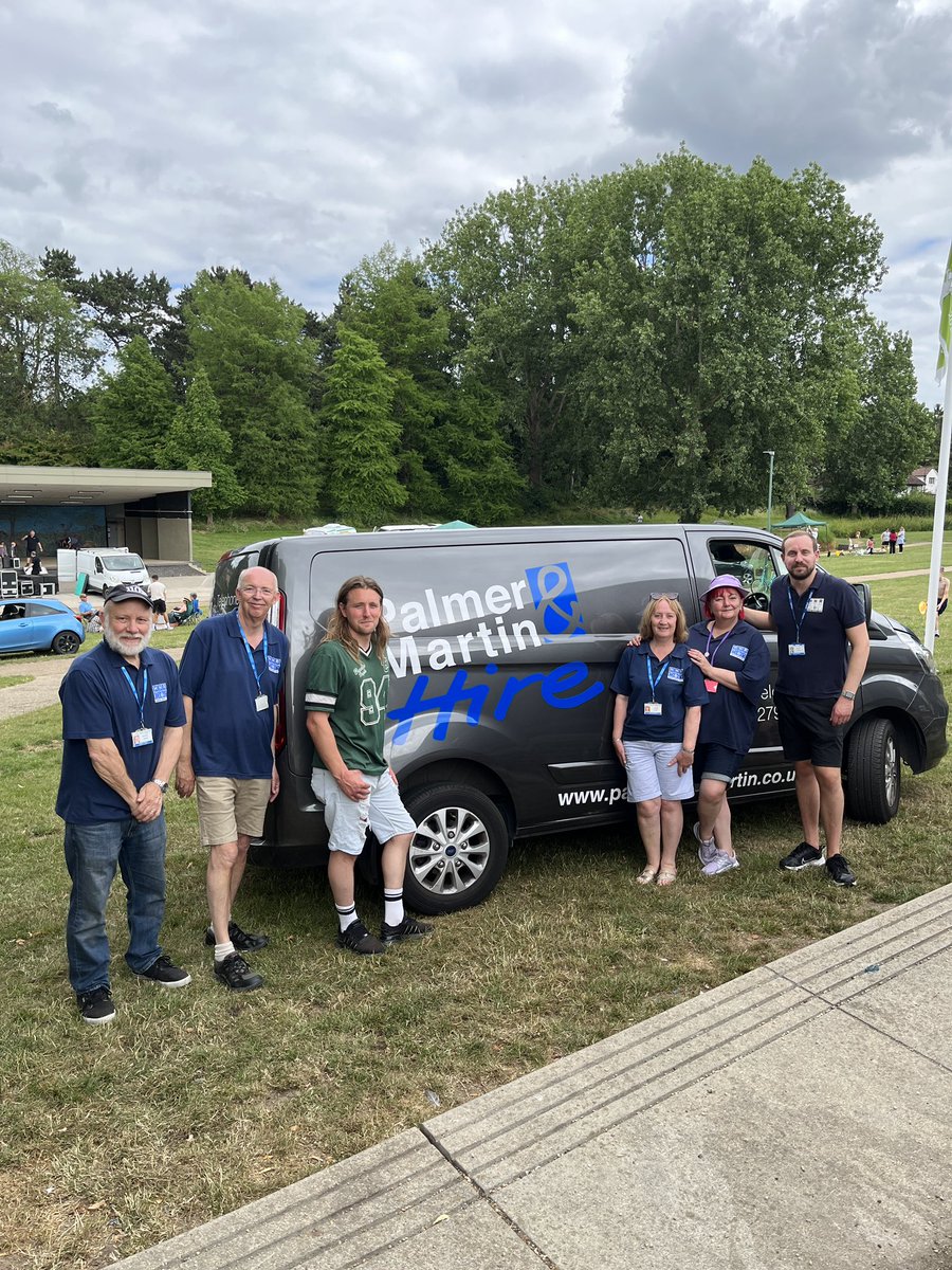 Massive thanks to <a href="/PandMHire/">Palmer & Martin Hire</a> for the van we used today, this helped us transport our broadcast equipment to the “Great Get Together” nice &amp; easily! #harlow #community