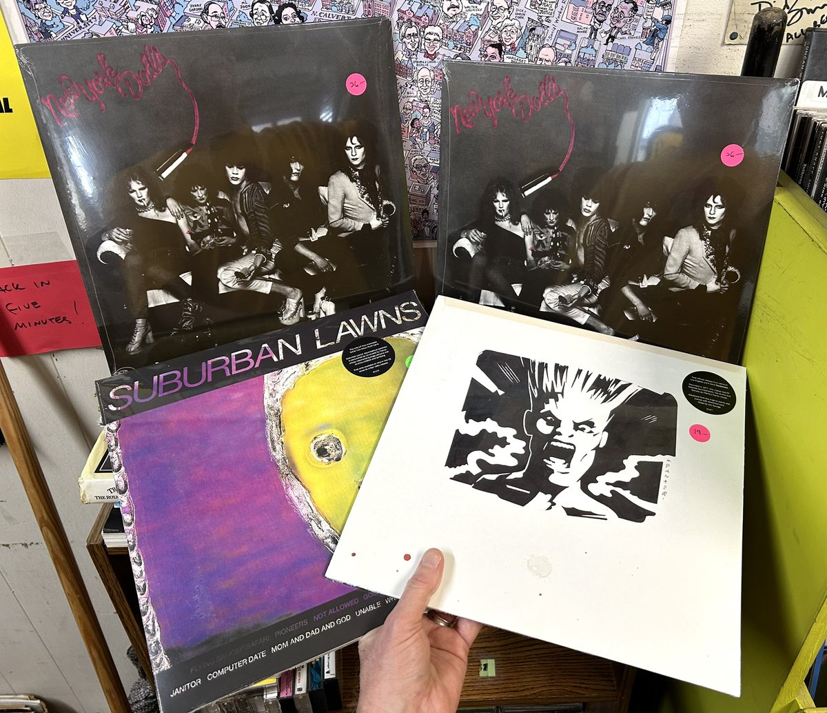 More new stuff! #NewYorkDolls #Screamers #SuburbanLawns