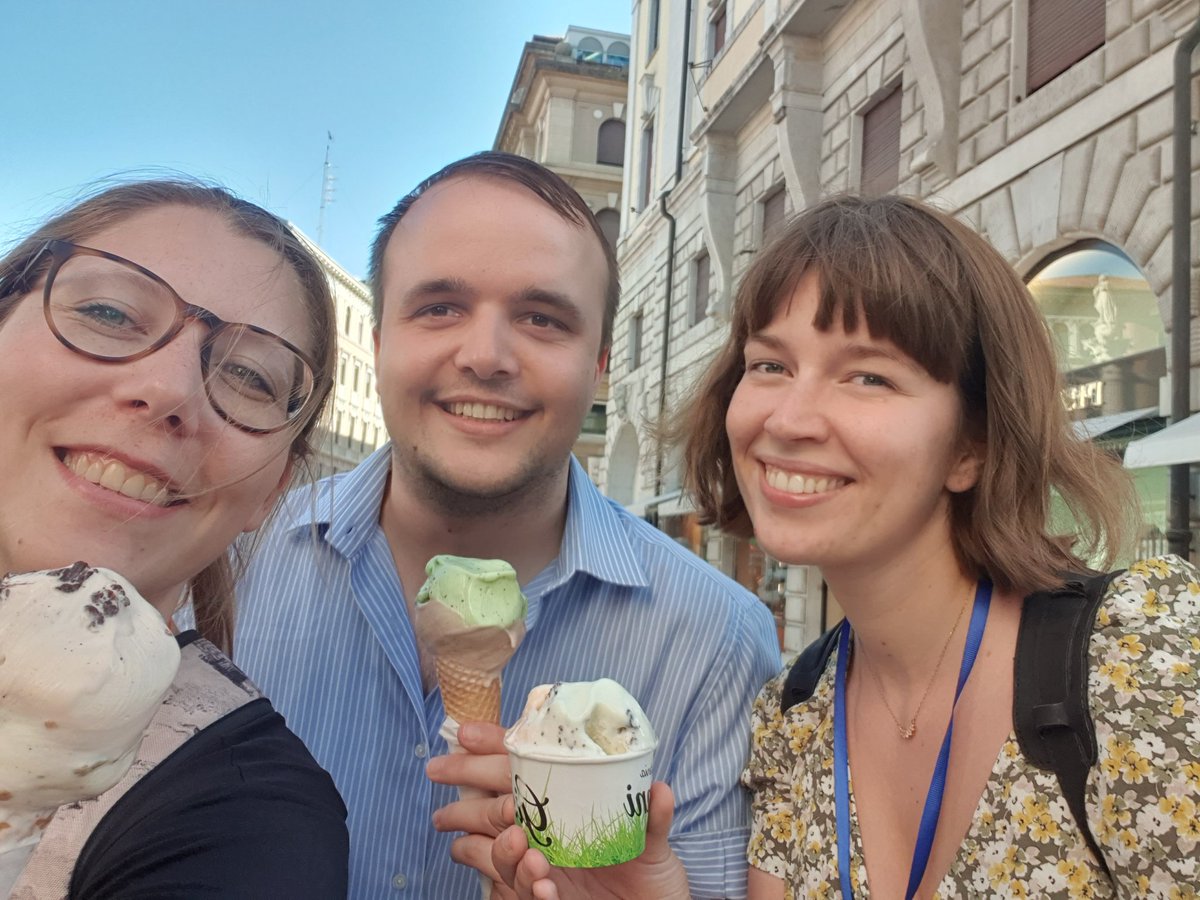 After SIPS-ice cream with Tim and @JuliaBeitner! 😊🍦 #sips2023 @improvingpsych #openscience