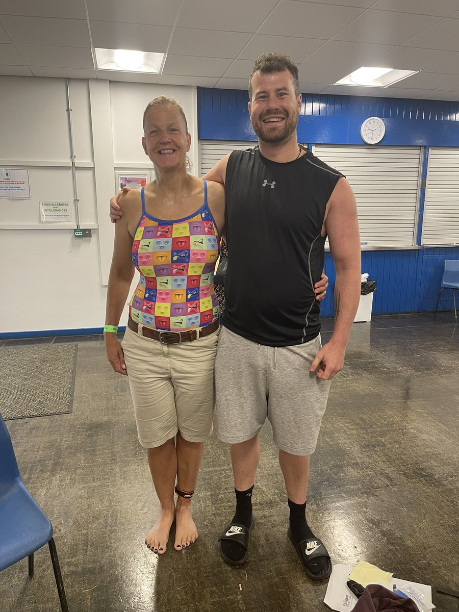 First 5.25 mile swim 🏊‍♀️ done ✅ thanks 🙏 <a href="/chillswim/">Chillswim</a> for a great day and lovely to bump into Adam at the start and end ❤️<a href="/ZoggsUK/">Zoggs UK</a>
