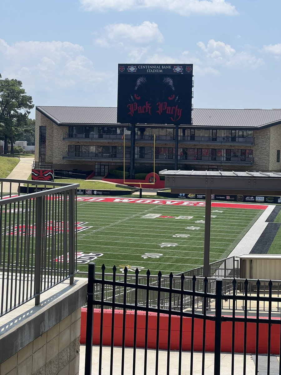 Thank you to @AStateFB for a great visit! Their hospitality was unmatched! 

#WolvesUp x #ADifferentBreed

#DMGB💯 | #RecruitKell🤘