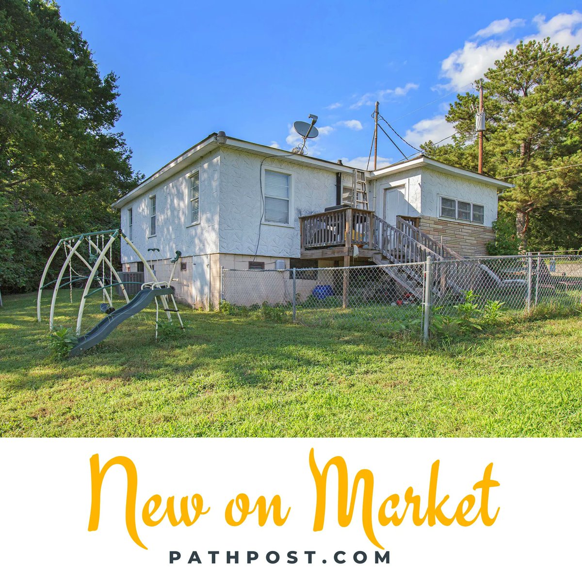 🦋 NEW ON MARKET 🦋 
One-Level Cottage ~ Convenient Canton Location ~ Fenced Area   #findyourpath #cantonga
See Price & more at pathpost.co/3plI6xq