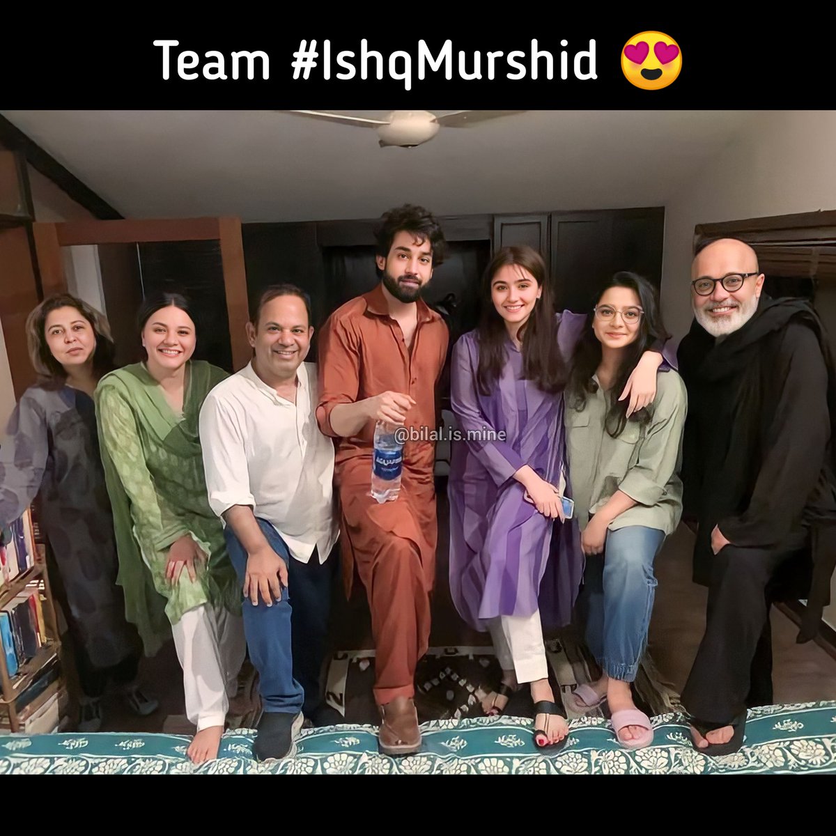 The super talented and amazing team of #IshqMurshid ✨😍🖤

#BilalAbbasKhan #Durefishan