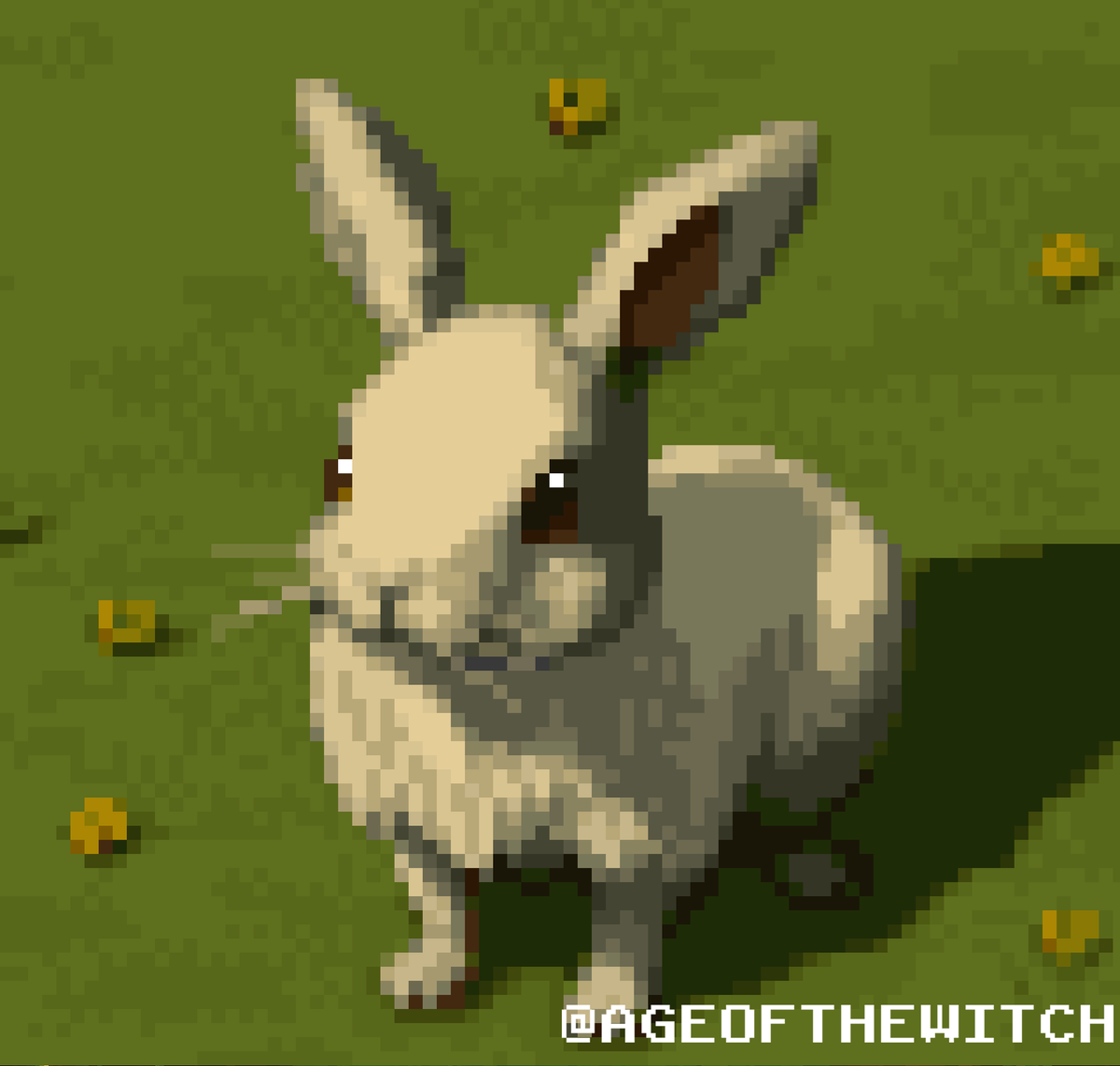 #ScreenshotSaturday rabbit. 🐰

#WIP #pixelart #indiegamedev #gamedev #indiedev #ドット絵 #retrogame #pointandclick #pointandclickadventure #retrogames #retrogaming