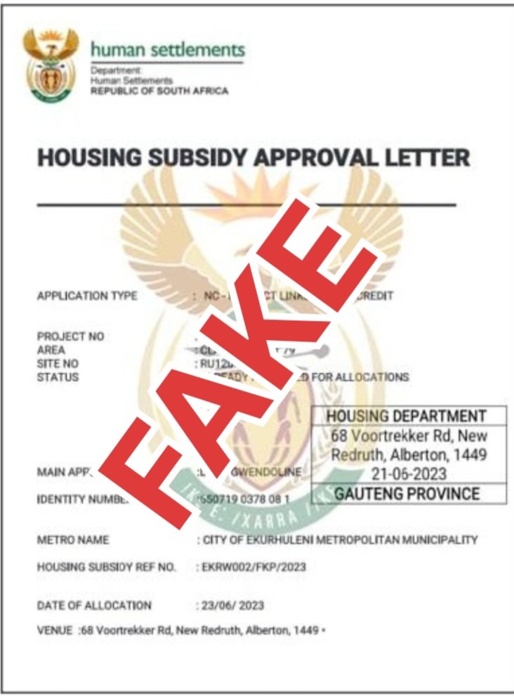 Department Of Human Settlements On Twitter FAKE HOUSING SUBSIDY department-of-human-settlements-on-twitter-fake-housing-subsidy