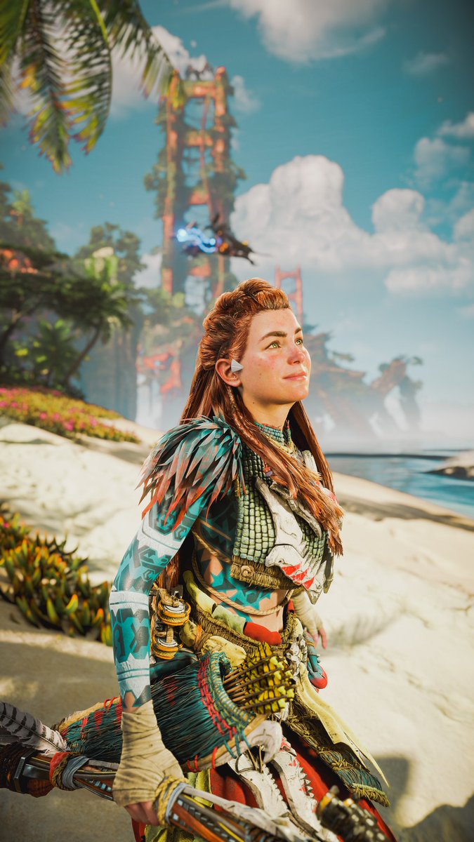 Old pic. Aloy
#HorizonForbiddenWest

#BeyondTheHorizon #Aloy #VirtualPhotography #SimpleShotSaturday