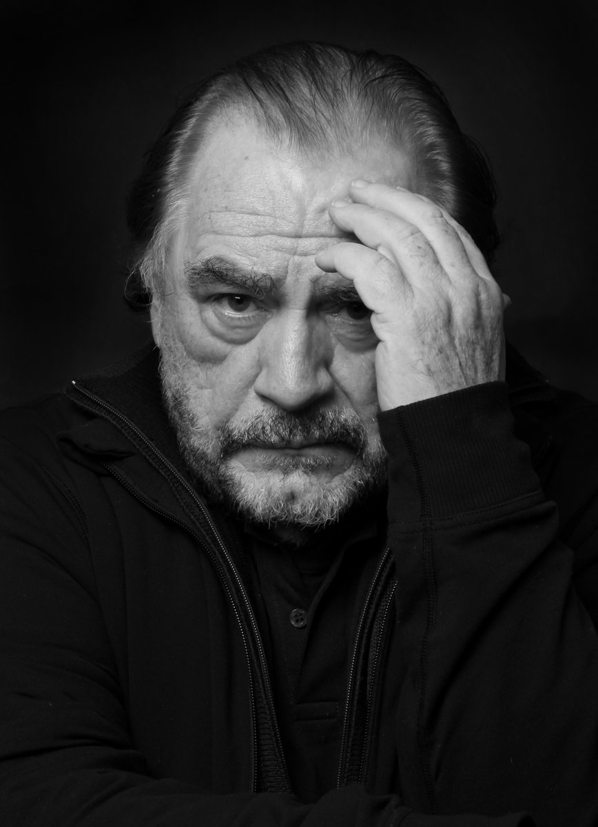 Delighted to represent and curate an exhibition of #ChristinaJansenPhotography @LDNNStudios, including this powerful studio portrait by Christina of #BrianCox. #londonnorthstudios #britishphotography