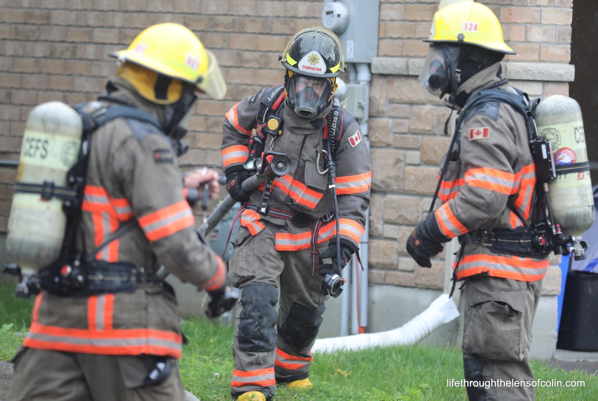 Colin Williamson on Twitter "Clarington Emergency & Fire Services responded to a working house