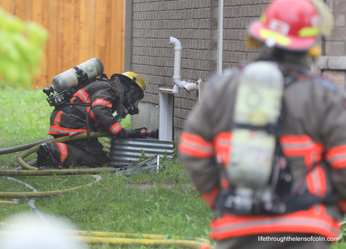 Colin Williamson on Twitter "Clarington Emergency & Fire Services responded to a working house