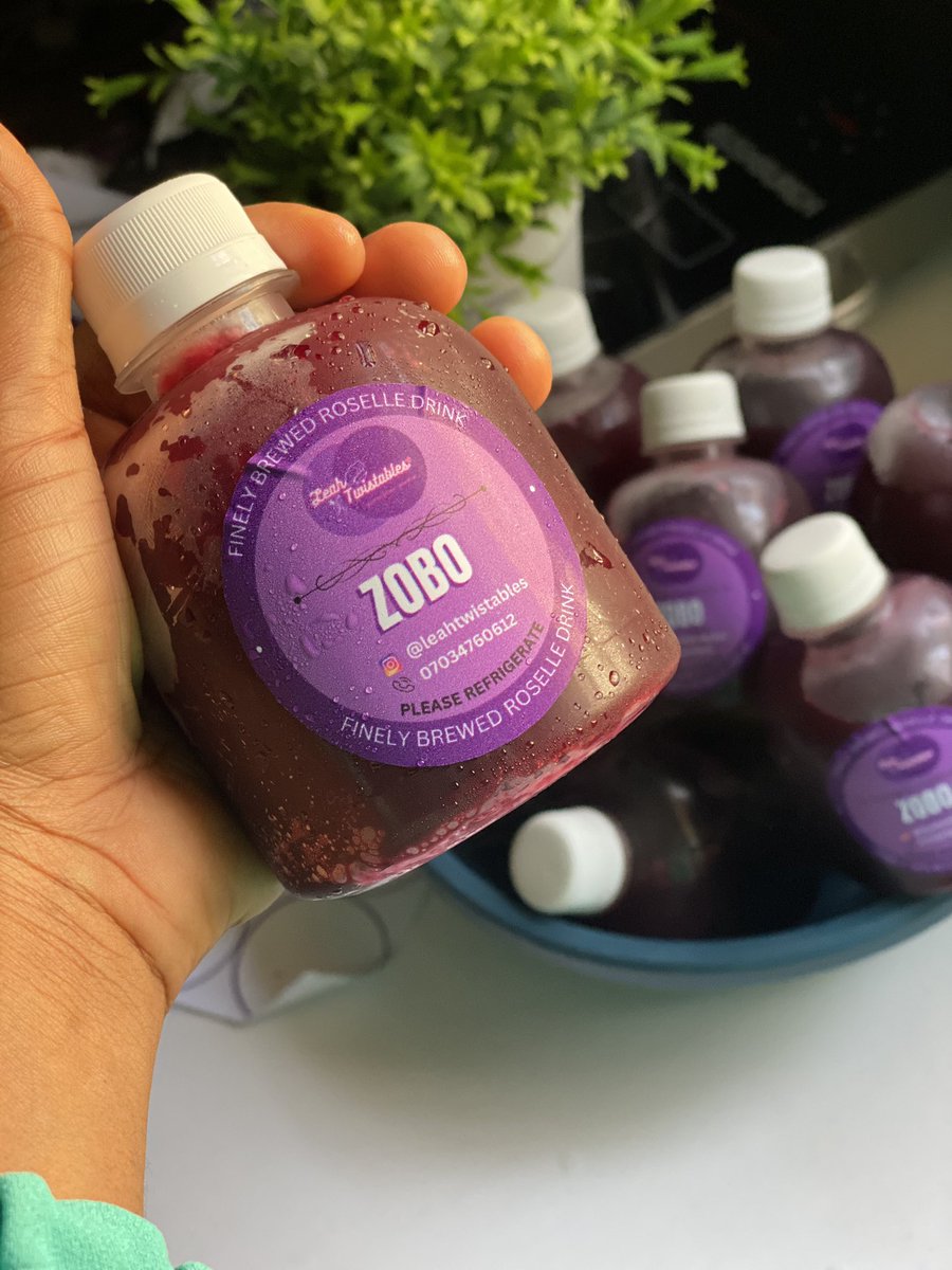 Our Zobo drink is made with an absolute natural hibiscus leaves, ginger, cloves and other herbs and spice. A TASTE WOULD TELL THE DIFFERENCE!😌

#zobodrink #healthydrink #fruityzobo #naturaldrink #freshjuiceinarepo #bananabread #bestbananabread #bananabreadinarepo #leahtwistables