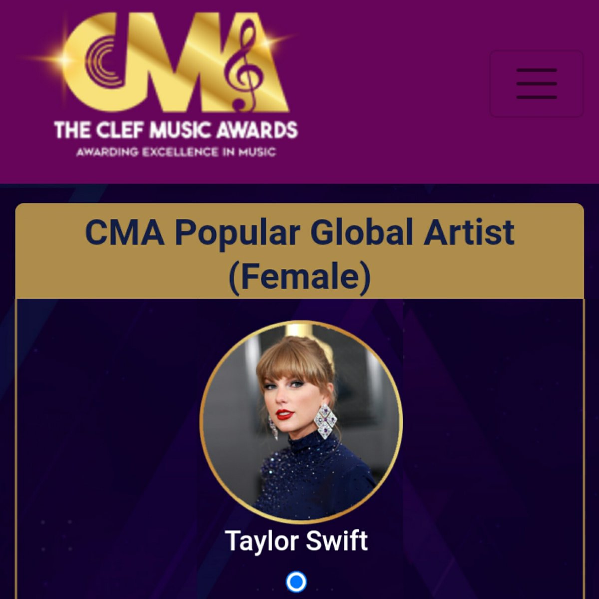 🚨 4 DAYS LEFT 🚨

Vote for @TaylorSwift13 for 'CMA Popular Global Artist (Female)' at the 'Clef Music Awards' in India. #CMA2023 🇮🇳 

Use your email, vote in every category and confirm your votes: radioandmusic.com/clefmusicaward…