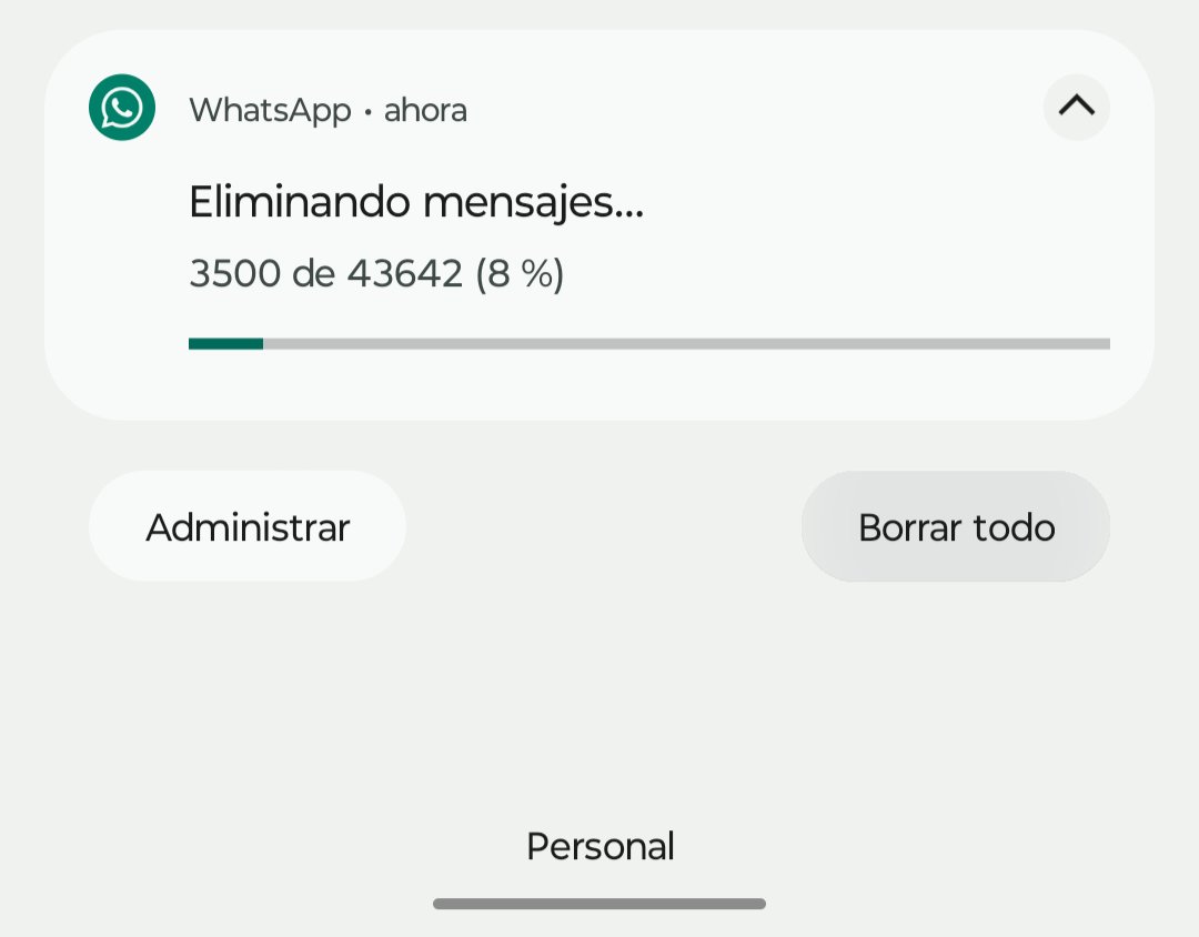 Hoy empiezo por borrar estos últimos meses! 😞