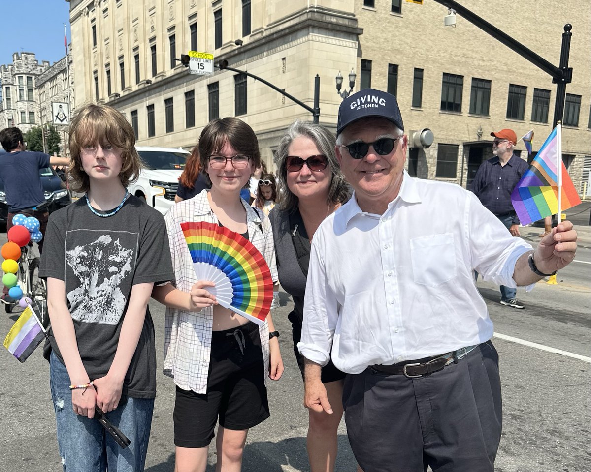 Happy Pride, Nashville! Together, our city can be a place where everyone is welcomed and treated with respect and dignity.