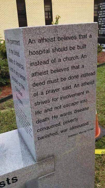Tammy_Richard's tweet photo. The world needs more #Atheists, more teachers and fewer preachers! https://t.co/MeWShbJxuH