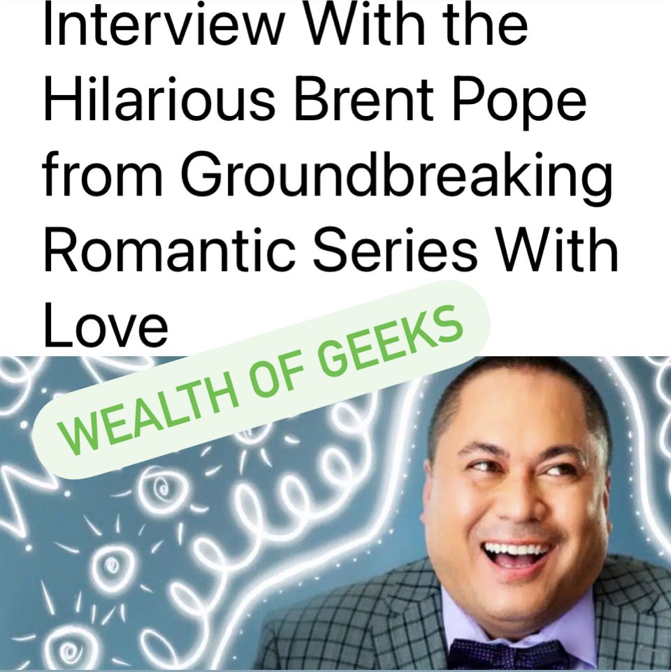 Fun interview for @wealthofgeeks , check it! wealthofgeeks.com/Brent-pope-int…