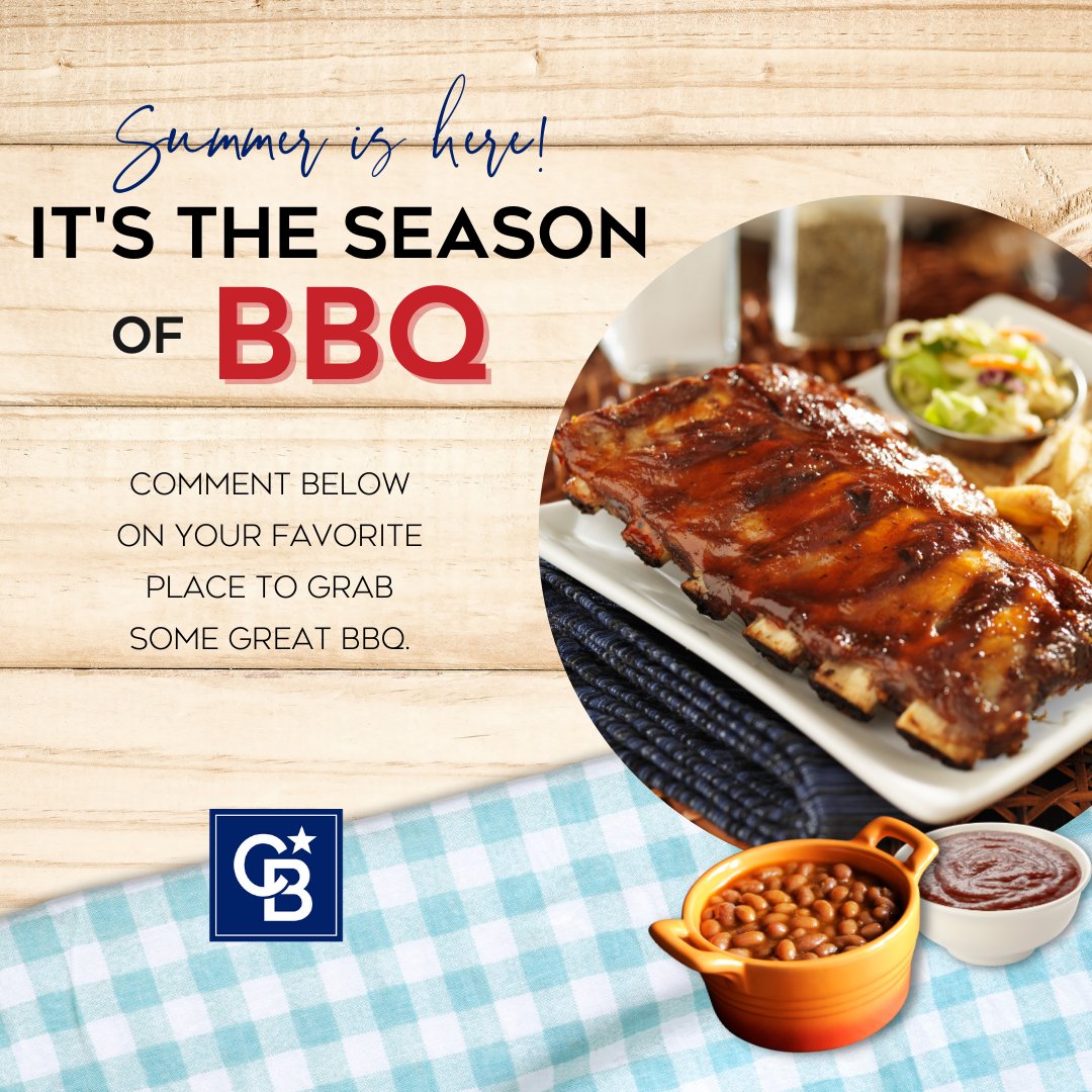 Do you like to grill at home or go out? Comment below.

#guidingyouhome #cbtrealestate #cbt  #seasonofbbq #summerBBQ