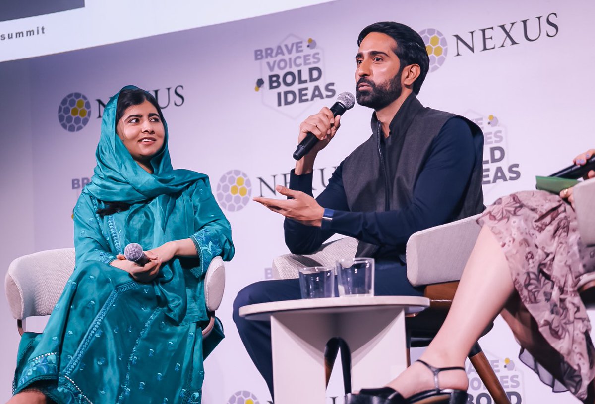 “We couldn’t have asked for a better place to premiere our idea.” — @Malala The welcoming and idea-fostering community here at the NEXUS Global Summit solidified Malala and collaborative partner, Malik Asser’s decision to debut their women’s sports initiative with us #WeAreNEXUS