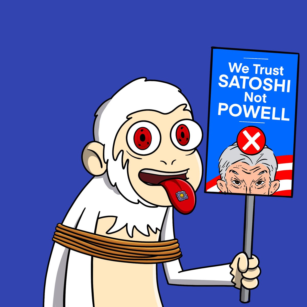 Need a little quick cash, my super clean LSD #ApeHaterClub is on 24 hour flash sale for only .121 #ETH 

Cheapest #bananingan on #opensea 
FP jumps to .3 then .5 after that