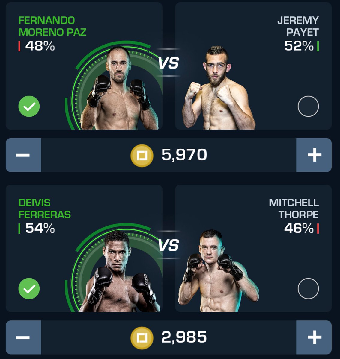 My picks for #KC40
@KarateCombat