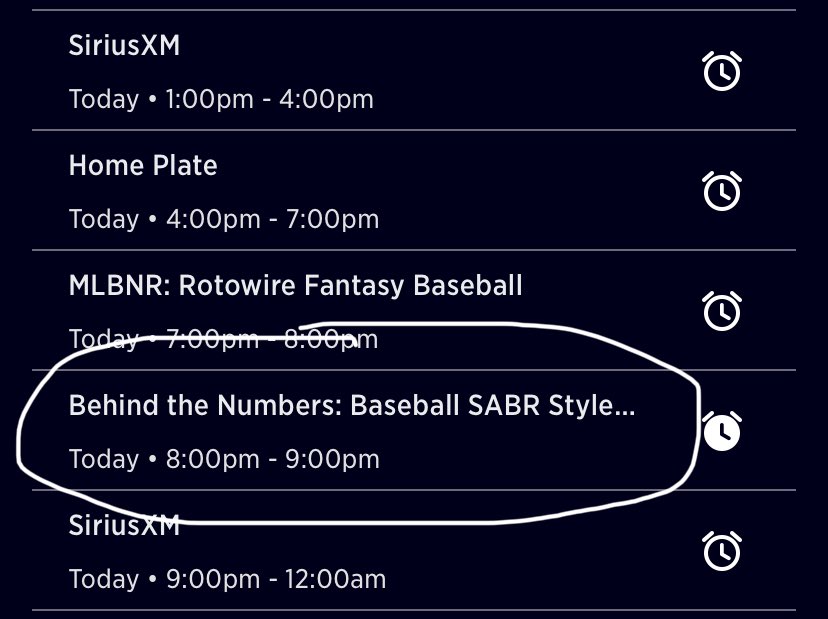 Excited to announce that I’ll be a guest on MLB Network Radio tonight to discuss prospects and the upcoming draft with <a href="/vincegennaro/">Vince Gennaro</a>. Huge thank you to him for having me on. Be sure to tune in at 8:00 PM EST tonight on Sirius XM Channel 89!