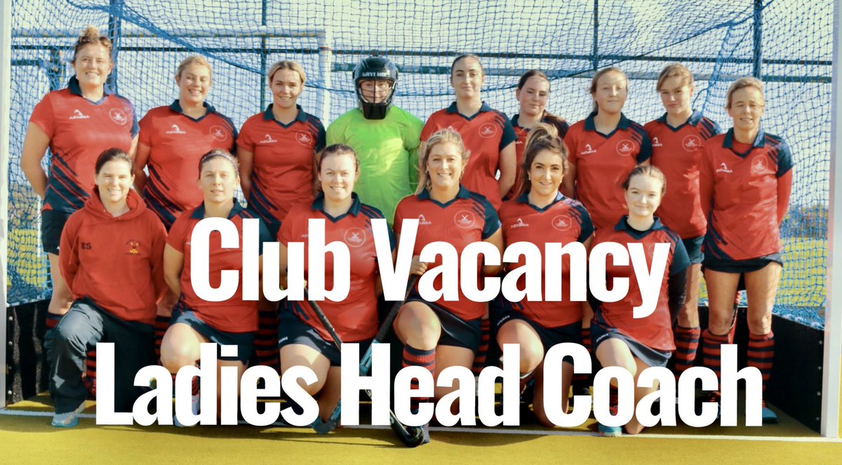 MilfordHockey's tweet photo. The Club is looking to recruit a Head Coach for our Ladies Squad for the 2023-24 season.

This is an exciting opportunity for anyone interested in coaching a group of highly motivated players with a great team spirit! https://t.co/4l6d5elmJd