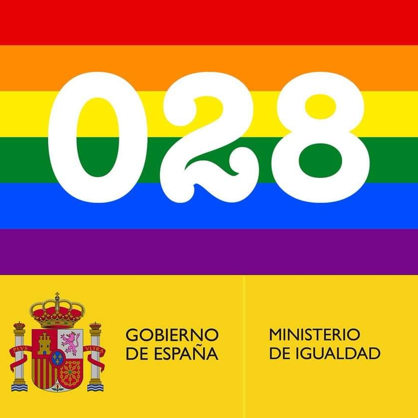 Ni una agresión, insulto, vejación, violencias o ataques LGTBIfóbicos sin denuncia: El 028, el teléfono para las víctimas de #LGTBIfobia, empezará a operar el 8 de julio.

@desdelamoncloa / @IgualdadGob🙌🏳️‍⚧️🏳️‍🌈