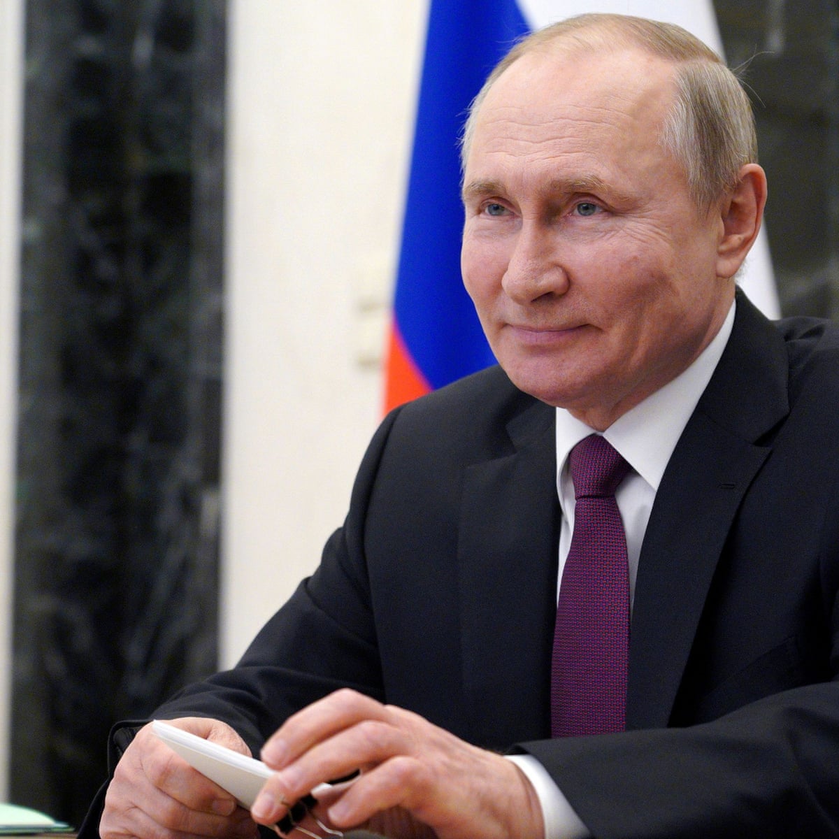 If there's one man that's smiling while the west is brain storming over the current situation, it's President Putin.