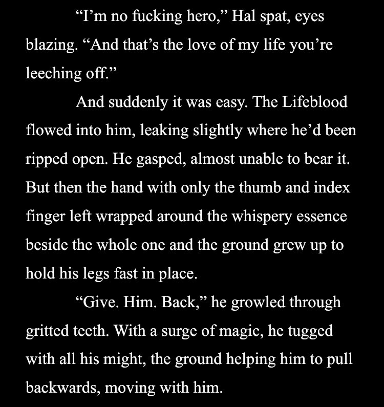 It’s so hard to post this without giving a full rundown of the context geez🫠 but here’s my first attempt at #Saturdark with #teeth which my characters apparently grit a lot🤣🤣🤣 #amediting #WritingCommmunity