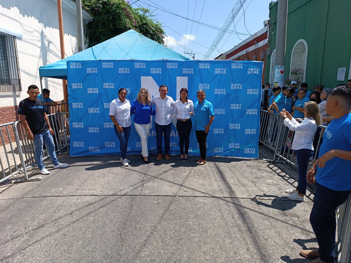 Está mañana junto a mi amigo <a href="/FelipeInteriano/">Felipe Interiano</a> nos hicimos presente para cumplir con el empadronamiento para las próximas elecciones internar de mi partido Nuevas Ideas.

Ademas presente mi inscripción para participar como pre candidato alcalde por Santa Ana Este