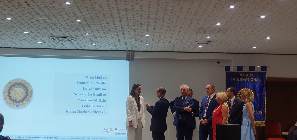 Premialità e Paul Harris Fellowoship  

#IICongressoDistrettualeRotary 
#ImagineRotary #EnjoyRotary #Rotary #Rotaract #Interact #Distretto2102