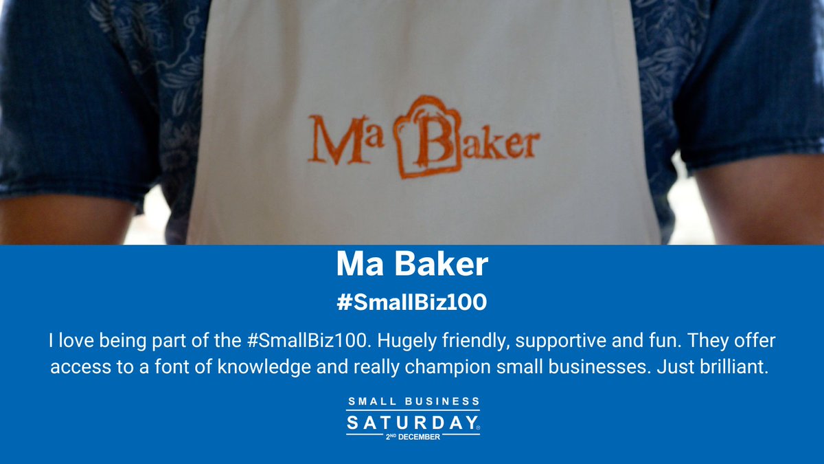 If you want to shine a spotlight on your small business and join a hugely inspirational smallbiz network, #SmallBiz100 could be perfect for you!

To find out more about the campaign and apply, visit: smallbusinesssaturdayuk.com/small-biz-100

Entries close at midnight on 30th June 2023.