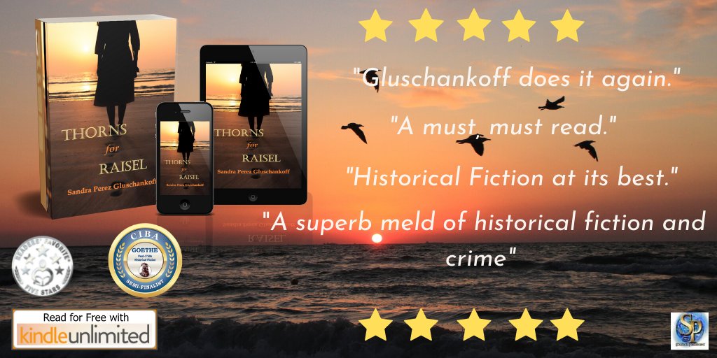 Stock up on #summerreads with these two #promotions.
The Last Fernandez: #FreeKindleBook until 6/25 mybook.to/Fernandez
Thorns For Raisel: Only $.99 until 6/29 #KindleBook #KindleCountdownDeal #Amazon
mybook.to/Raisel
#HistoricalFiction #dualtimeline #Awardwinning