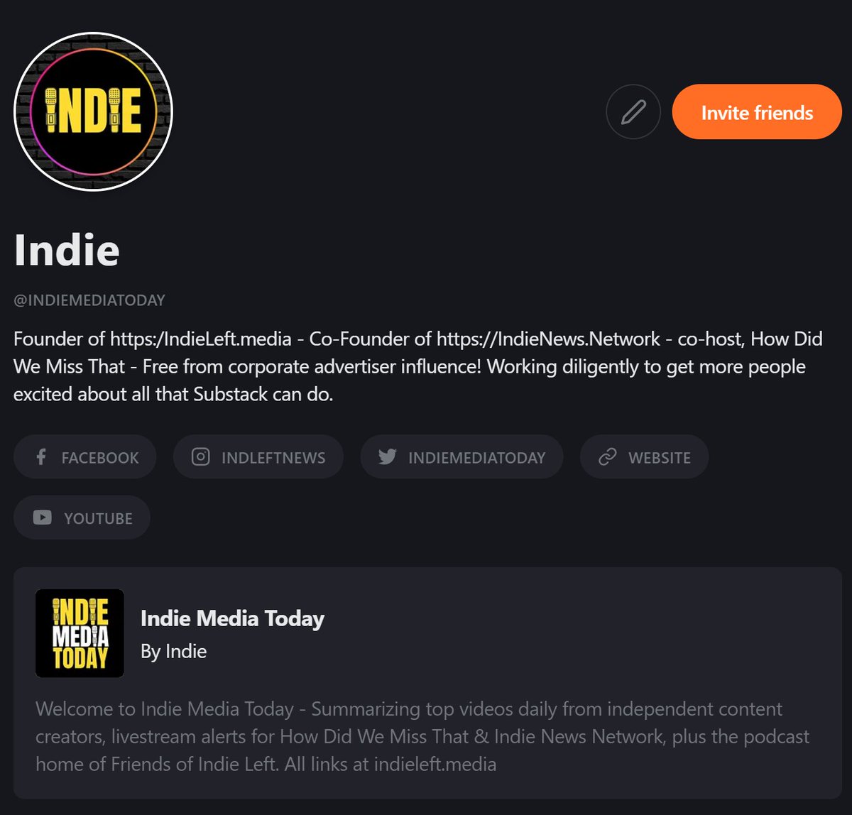 Indie @ INN #NoneOfTheAbove #JournalismIsNotACrime tweet media