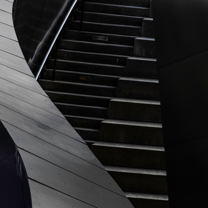 In this captivating composition from my "#Architecture" series, the interplay of lines and forms takes center stage, inviting you to explore the extraordinary beauty found within #architectural #design. The #abstract angles create a sense of dynamic movement. #abstractart