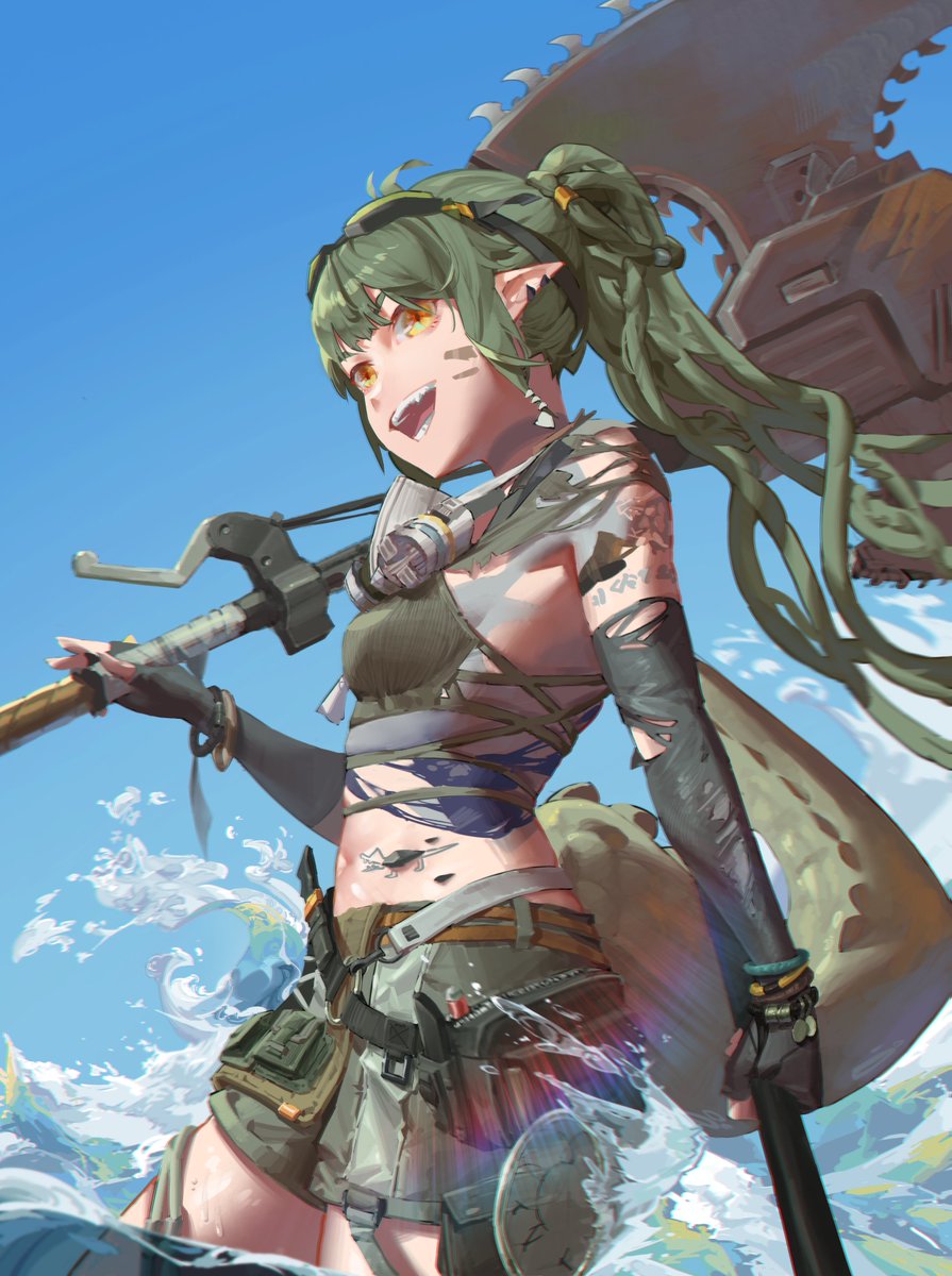 Yuzhen243's tweet photo. #アークナイツ #Arknights #明日方舟 #百錬ガヴィル https://t.co/kYa6mMN4k9
