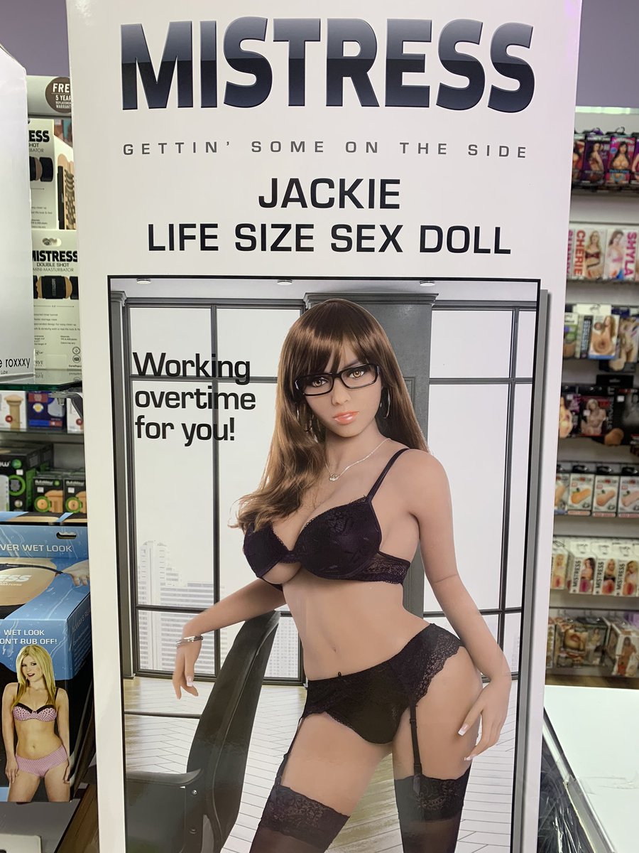 Since when is a Mistress taking orders? Jackie the sex doll isn’t marketed very well. #stupidsexdoll #mistresstakesnoorders