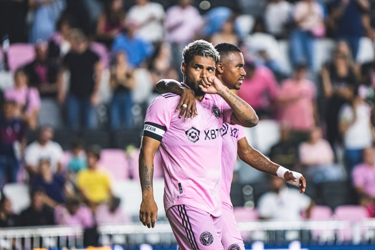 InterMiamiCF's tweet photo. ✅ 9th place for all-time goal scorers in @MLS history
✅ 103 MLS goals
✅ Scored against 27 different MLS clubs
✅ Tonight’s @Heineken_US Star of the Match