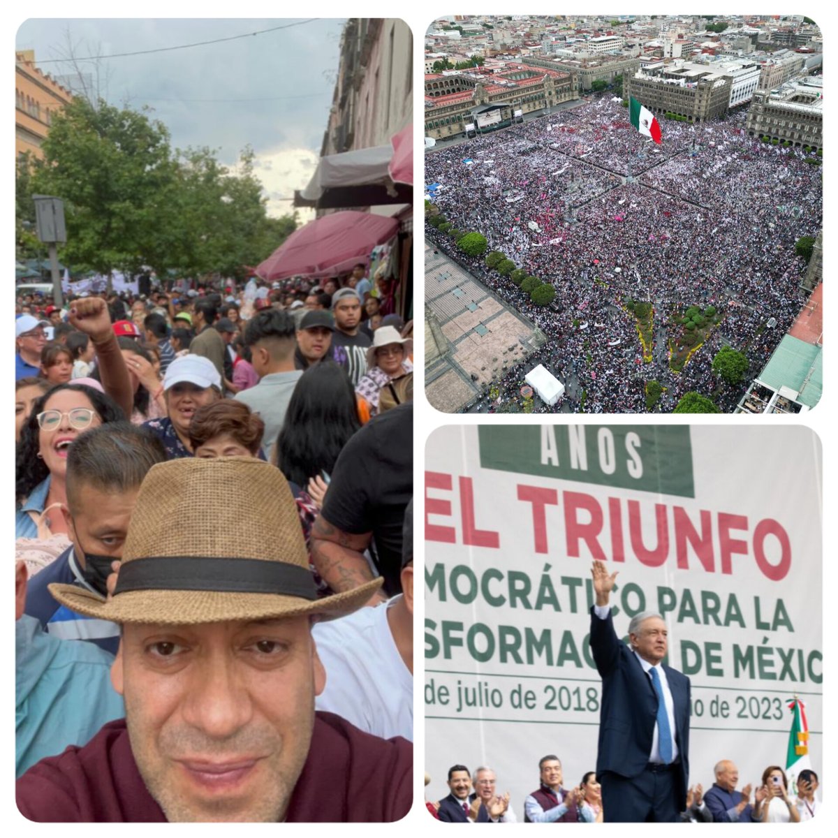 julioc_moreno's tweet image. Siempre es un honor celebrar con nuestro presidente @lopezobrador_ .
Hoy hace 5 años triunfó la Revolución de las Conciencias para un mayor bienestar, justicia social, libertad, desarrollo económico y humanismo para todas y todos los mexicanos. 🇲🇽
#LaVictoriaDelPueblo 
#AMLOFest