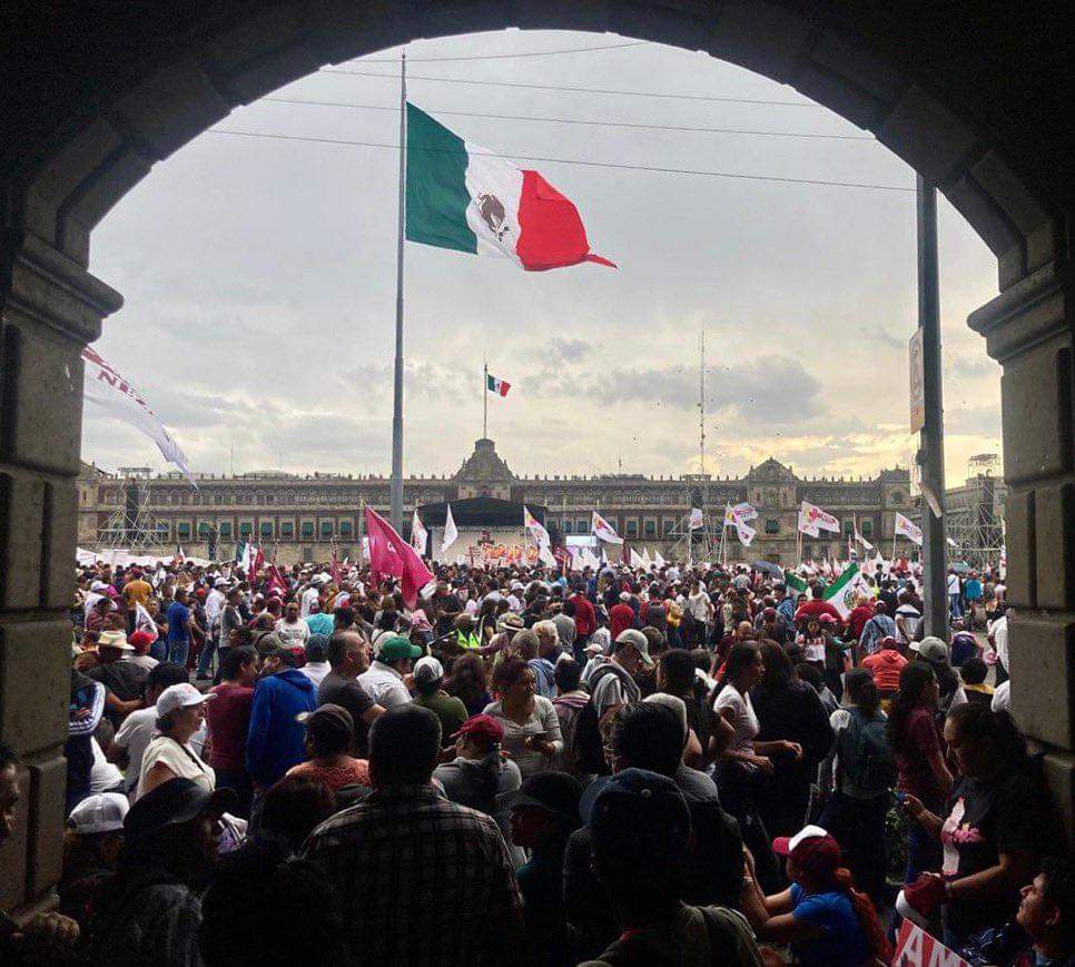 julioc_moreno's tweet image. Siempre es un honor celebrar con nuestro presidente @lopezobrador_ .
Hoy hace 5 años triunfó la Revolución de las Conciencias para un mayor bienestar, justicia social, libertad, desarrollo económico y humanismo para todas y todos los mexicanos. 🇲🇽
#LaVictoriaDelPueblo 
#AMLOFest