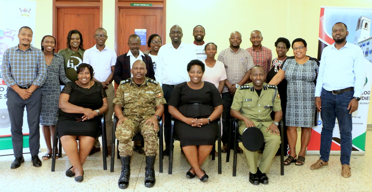 Mafumboc3's tweet photo. The Director @CID1_UG @Tom_Magambo asserts the importance of knowledge and research to serve vulnerable societies that "A society without knowledge, cannot achieve sustainable development" during the Strengthening the Capacity of Defense &amp; Security Dissemination workshop. https://t.co/yP1l5AUzx7
