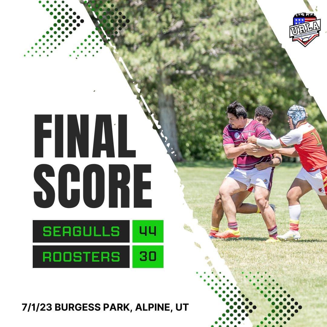 Not how we wanted to start the season but we look forward to next week! #utahrugbyleague