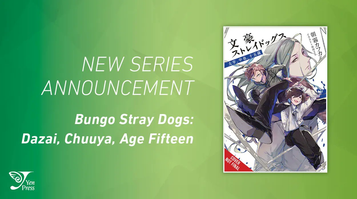 Bungo Stray Dogs new spinoff manga set to focus on teenage Dazai