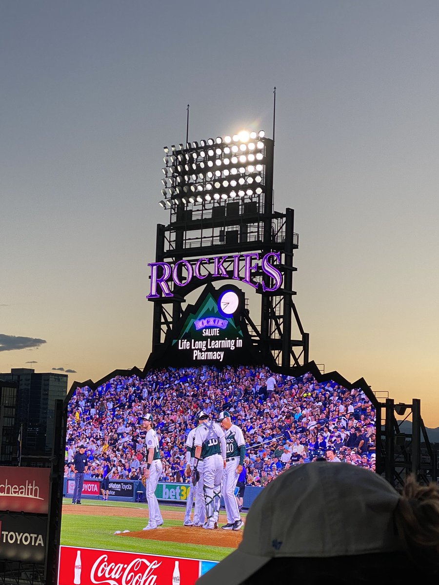 And so it begins… #LLLP2023 begins with a shout out at #CoorsField baseball! Exciting times here in Colorado- the conference begins tomorrow!