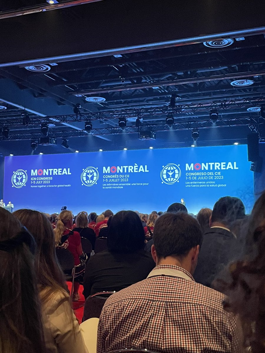 We are thrilled to be in Montreal at #ICN! Such great energy and it is amazing to see over 6,000 nurses from around the world joined together as a force for global health. #leadinglearning #ANCCncpd
