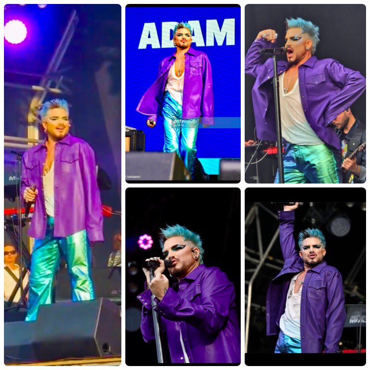 Not here on Twitter for NASCAR 🚘 or White Sox ⚾️ although I’m a dying very hard fan of the team! I’m here because #AdamLambert is Trending after a fabulous performance as the headliner at #LondonPride2023 making lots of us Feel Mighty Real! 😈 🌈 💜